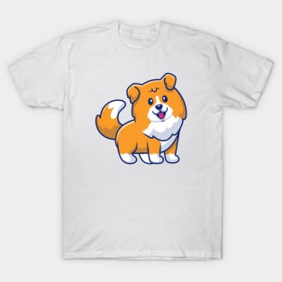 Cute Dog Cartoon T-Shirt